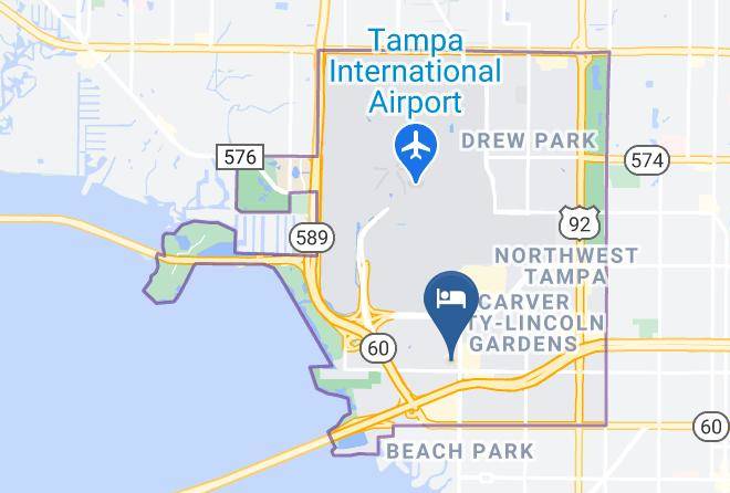 Hillsborough - Springhill Suites By Marriott Tampa Westshore Airport Maps