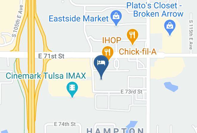 Tulsa - Springhill Suites By Marriott Tulsa Maps