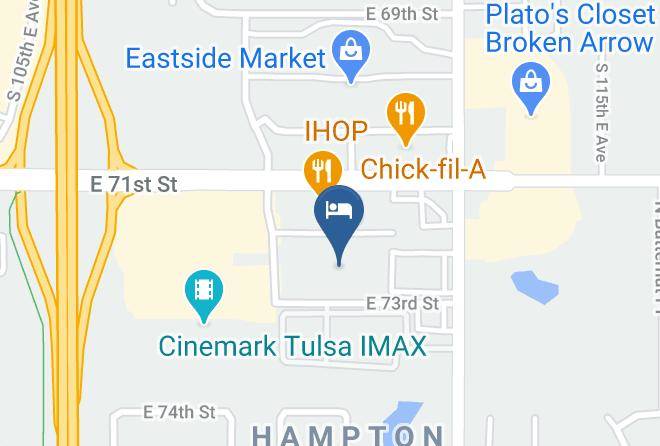 Tulsa - Residence Inn By Marriott Tulsa South Maps