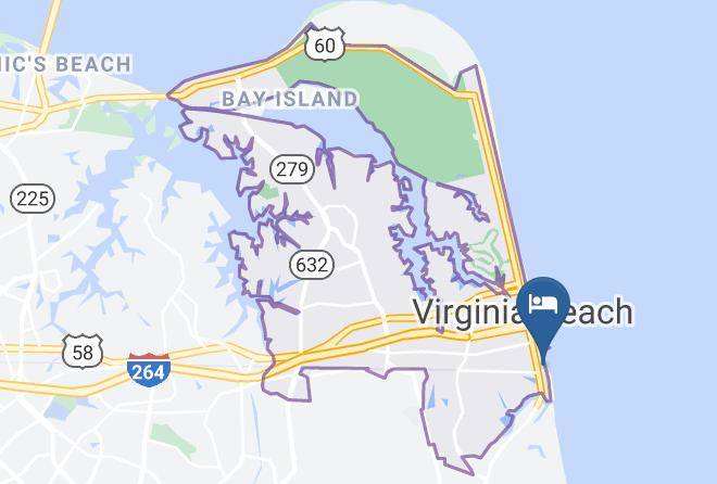 Virginia Beach City - Springhill Suites By Marriott Virginia Beach Oceanfront Maps