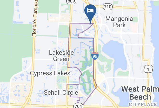 Palm Beach - Springhill Suites By Marriott West Palm Beach I 95 Maps