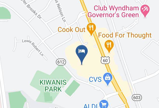 Williamsburg City - Springhill Suites By Marriott Williamsburg Maps