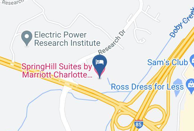 Mecklenburg - Springhill Suites By Marriott Charlotte University Research Park Maps