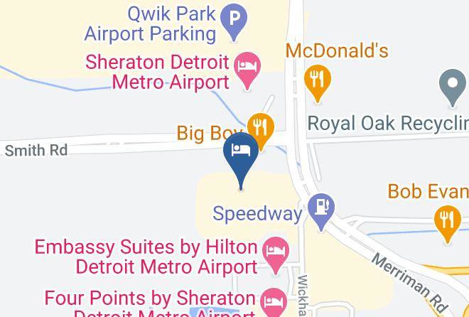 Wayne County - Springhill Suites By Marriott Detroit Metro Airport Romulus Maps