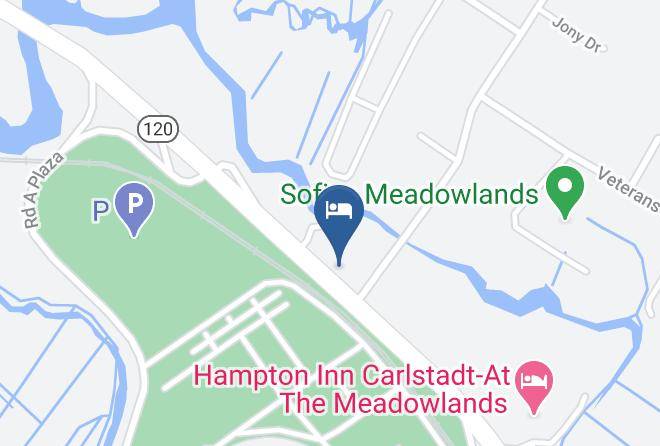 Bergen - Springhill Suites East Rutherford Meadowlands Carlstadt Maps