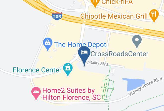 Courtyard By Marriott Florence Map