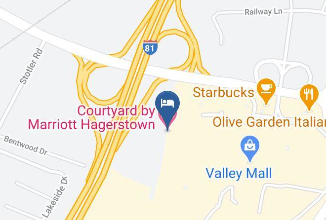 Washington - Courtyard By Marriott Hagerstown Maps