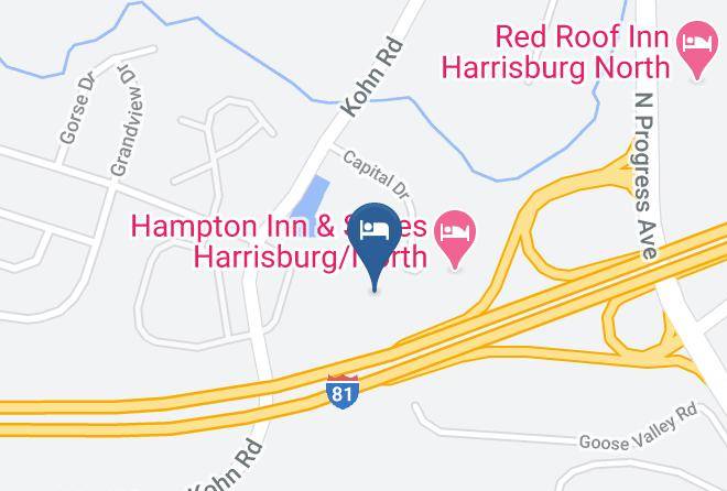 Springhill Suites By Marriott Harrisburg Hershey Map