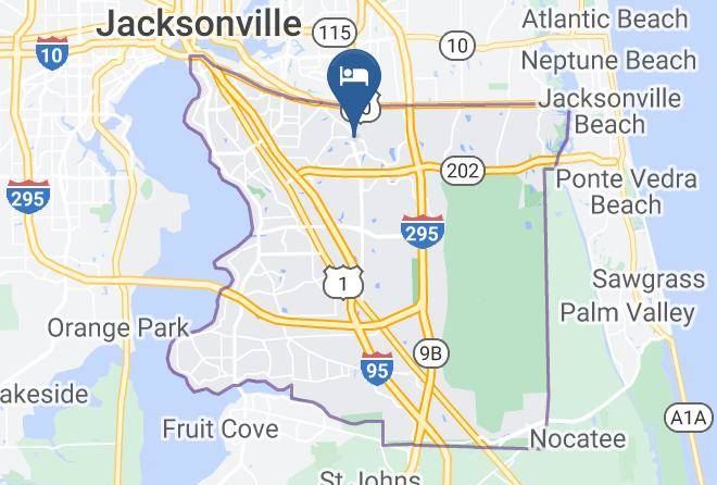 Springhill Suites By Marriott Jacksonville Map