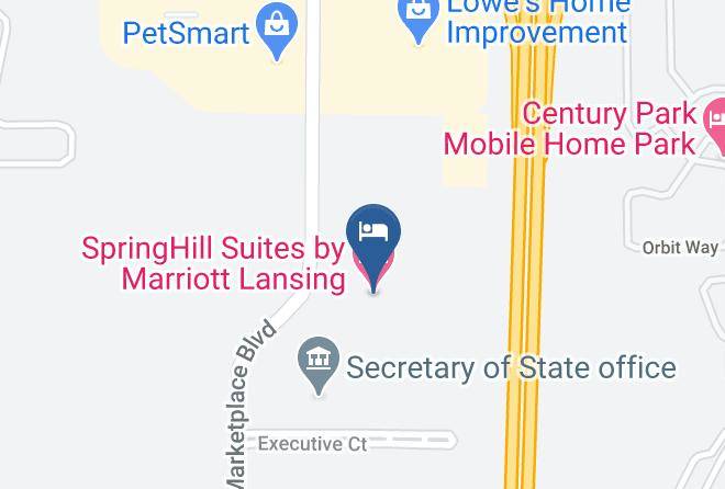Eaton County - Springhill Suites By Marriott Lansing Maps