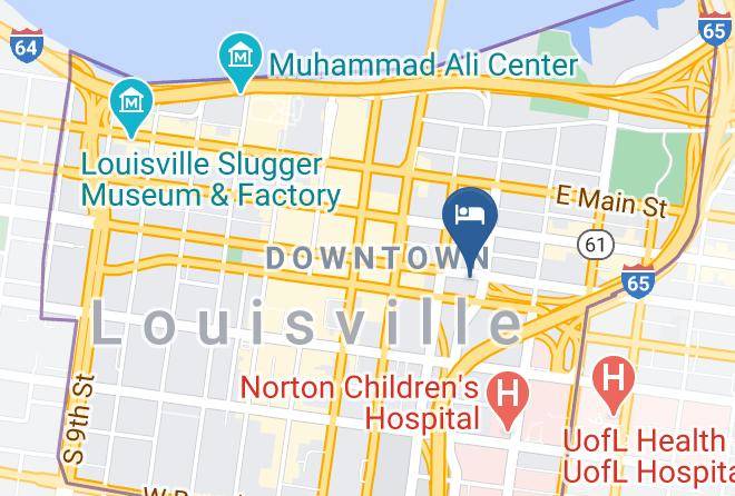 Jefferson - Springhill Suites By Marriott Louisville Downtown Maps