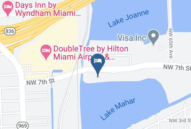 Miami Dade - Springhill Suites By Marriott Miami Airport South Maps