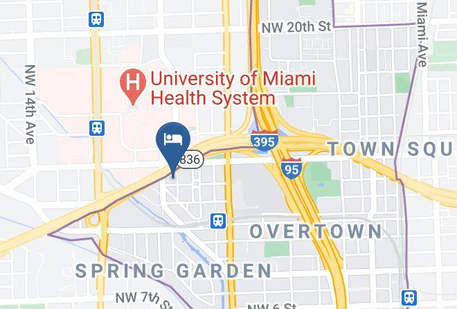 Miami Dade - Springhill Suites By Marriott Miami Downtown Medical Center Maps