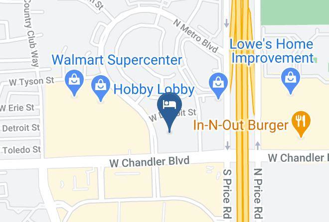 Maricopa - Springhill Suites By Marriott Phoenix Chandler Fashion Center Maps