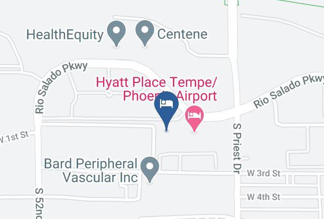 Maricopa - Springhill Suites By Marriott Phoenix Tempe Airport Maps