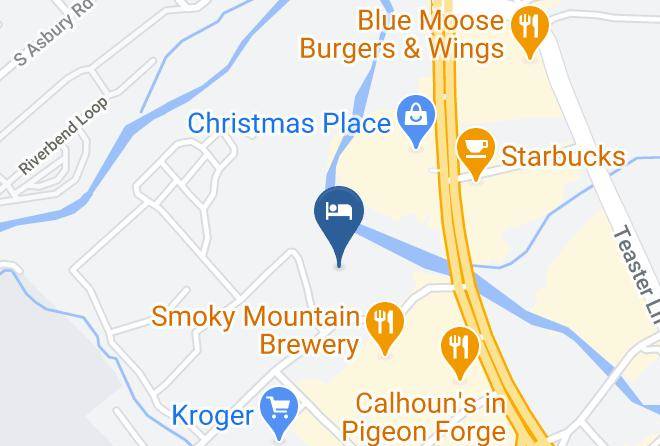 Sevier - Courtyard By Marriott Pigeon Forge Maps