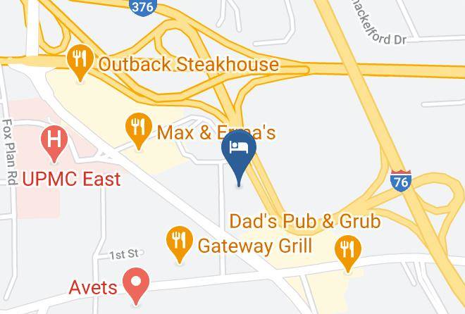 Allegheny - Springhill Suites By Marriott Pittsburgh Monroeville Maps