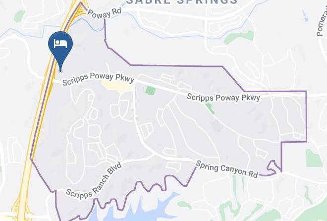 San Diego - Springhill Suites By Marriott San Diego Rancho Bernardo Scripps Poway Maps