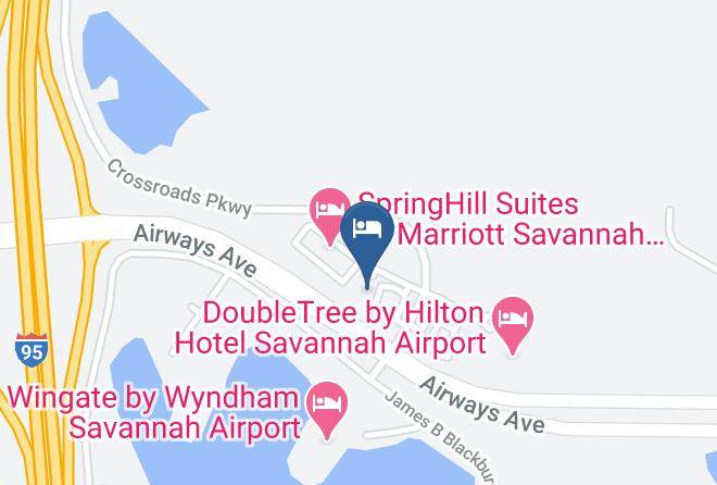 Chatham - Towneplace Suites By Marriott Savannah Airport Maps