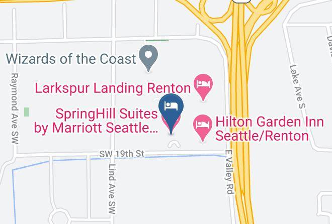 Springhill Suites By Marriott Seattle South Renton Map