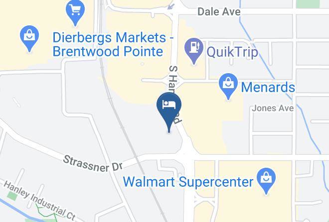 Springhill Suites By Marriott St Louis Brentwood Map