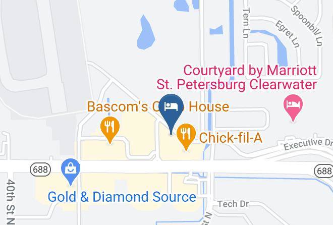 Pinellas - Springhill Suites By Marriott St Petersburg Clearwater Maps