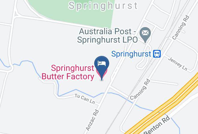 Wangaratta - Springhurst Butter Factory Maps