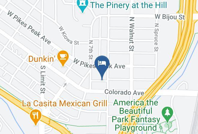 El Paso - Springs Inn Maps
