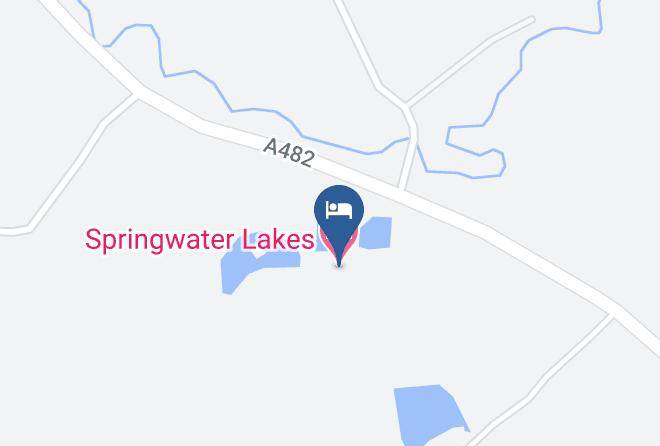 Springwater Lakes Map