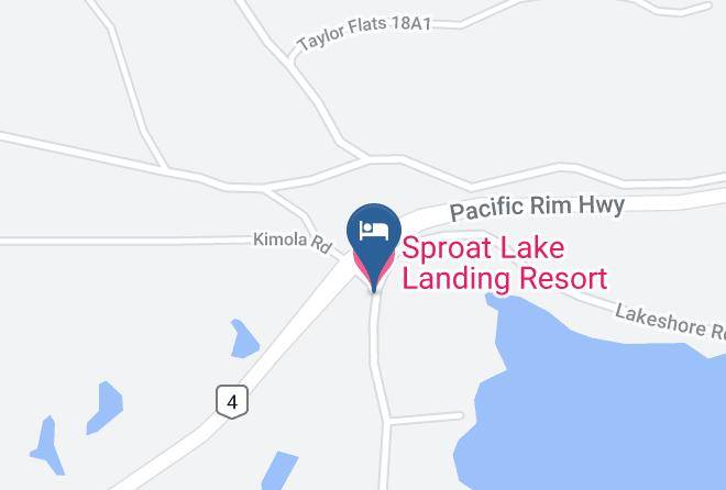 Alberni Clayoquot - Sproat Lake Landing Resort Maps
