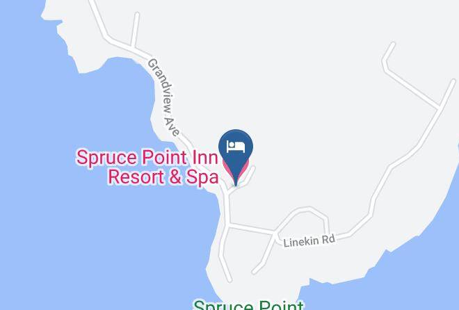 Lincoln - Spruce Point Inn Resort & Spa Maps
