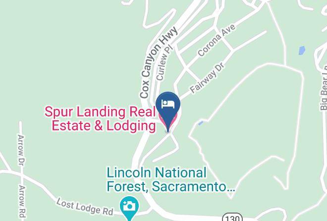 Spur Landing Real Estate & Lodging Map - New Mexico - Otero