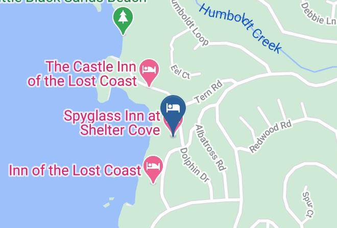 Humboldt - Spyglass Inn At Shelter Cove Maps