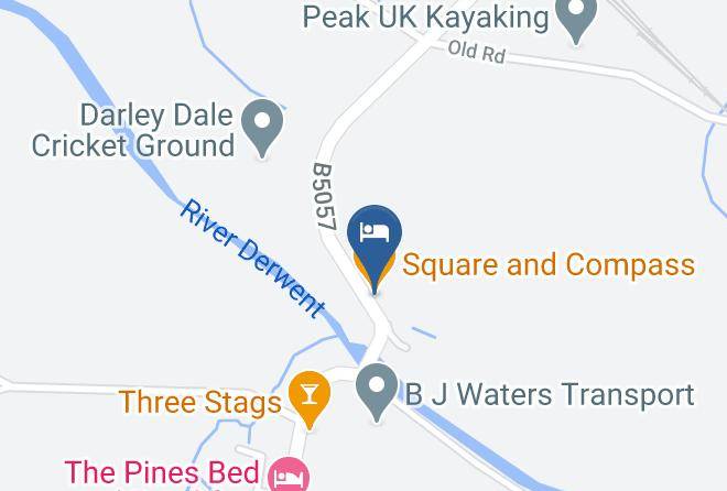 Derbyshire - Square And Compass Maps