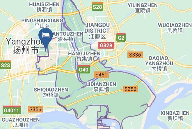Yangzhou - Square Hotel Maps