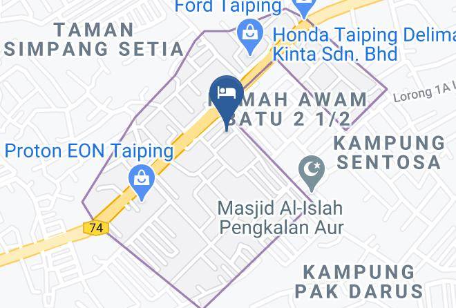 Larut - Square Inn Taiping Maps