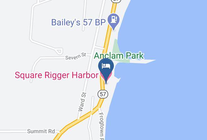 Door - Square Rigger Harbor Motel Maps