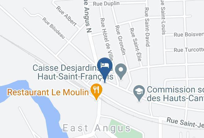 Le Haut Saint Francois Regional County Municipality - Square Victoria Maison Hoteliere Maps