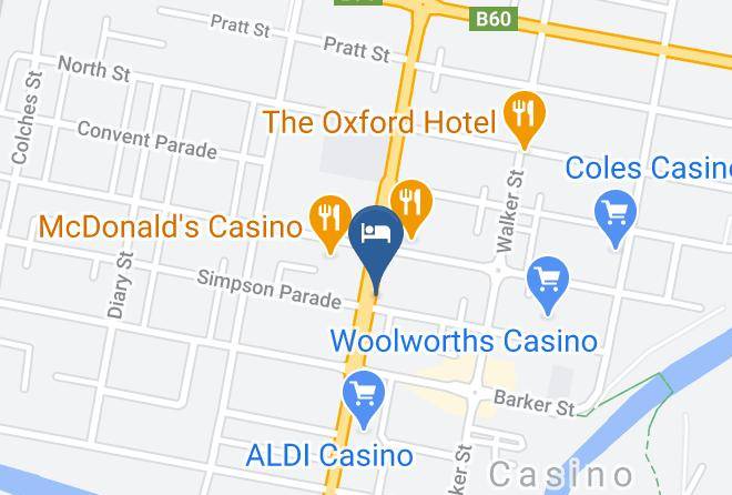 Richmond Valley - Squatters Homestead Motel Maps