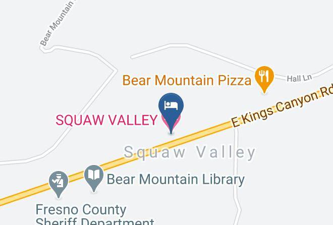 Fresno - Squaw Valley Motel Maps