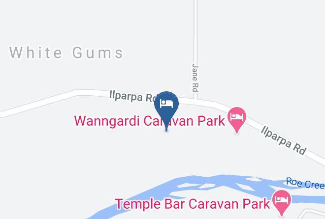Alice Springs - Squeakywindmill Boutique Tent B&b Maps
