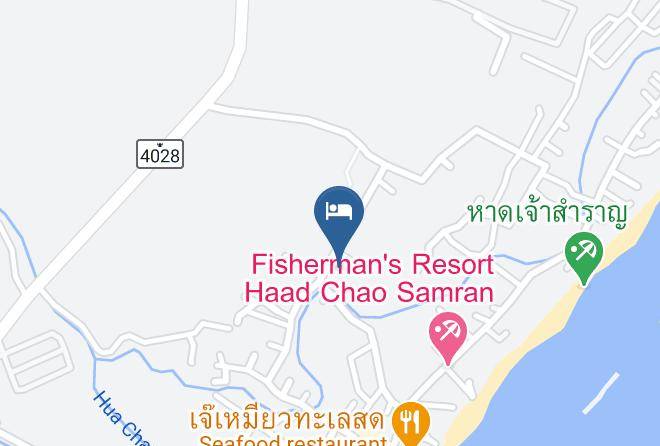 Amphoe Ban Laem - Squid Resort Maps