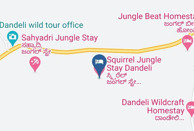 Squirrel Jungle Stay Dandeli Mapa - Karnataka - Supa