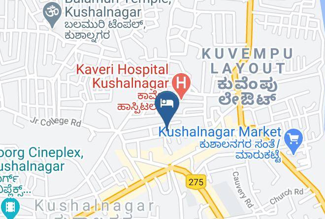 Kushalnagar - Sree Comforts Maps