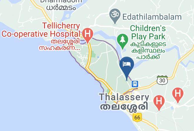 Thalassery - Sree Gokulam Fort Thalassery Maps