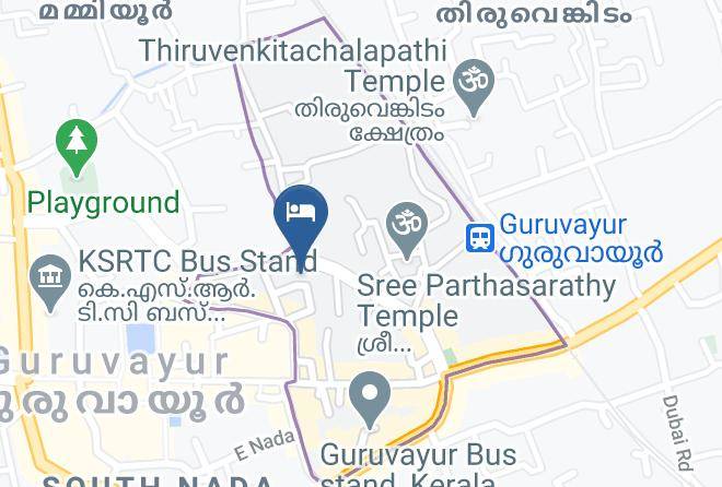 Sree Gokulam Sabari Guruvayur Map