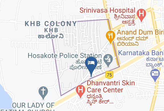 Hoskote - Sree Krishna Residency Maps
