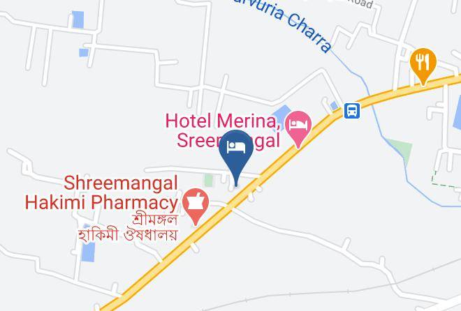 Chittagong - Sreemangal Inn Hotel And Restaurant Maps
