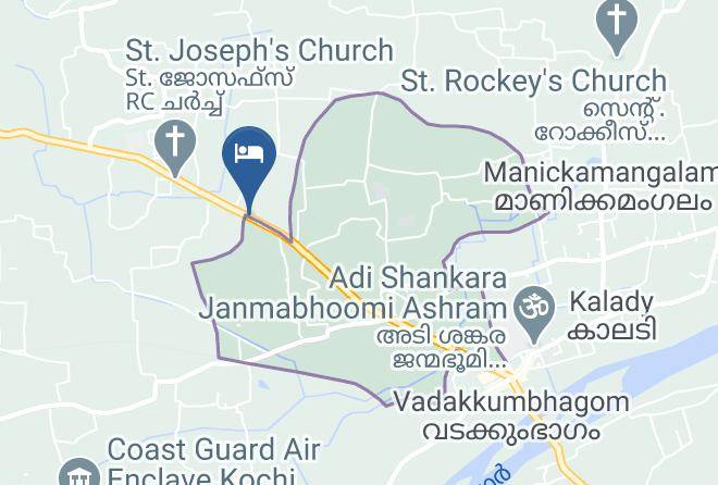 Kaladi - Sreevalsam Residency Maps