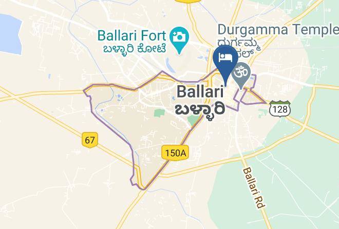 Bellary - Sri Gopala Krishna Lodge Maps
